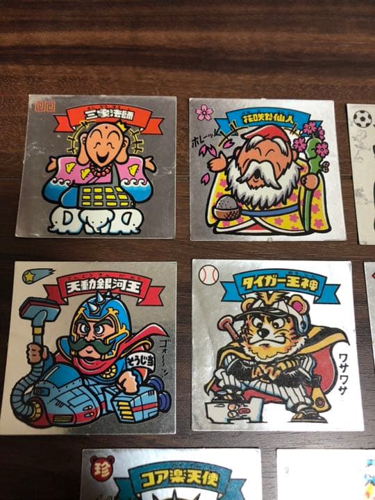 ビックリマンシール 1弾 天使シール アイス版 8枚