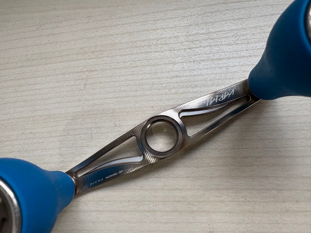 ★☆DRT VARIAL バリアル　ハンドル 95 シルバー　美品