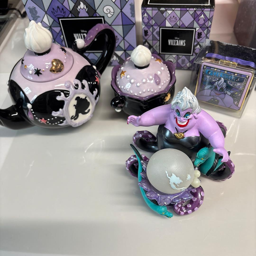 ディズニーヴィランズ ティーポット セット