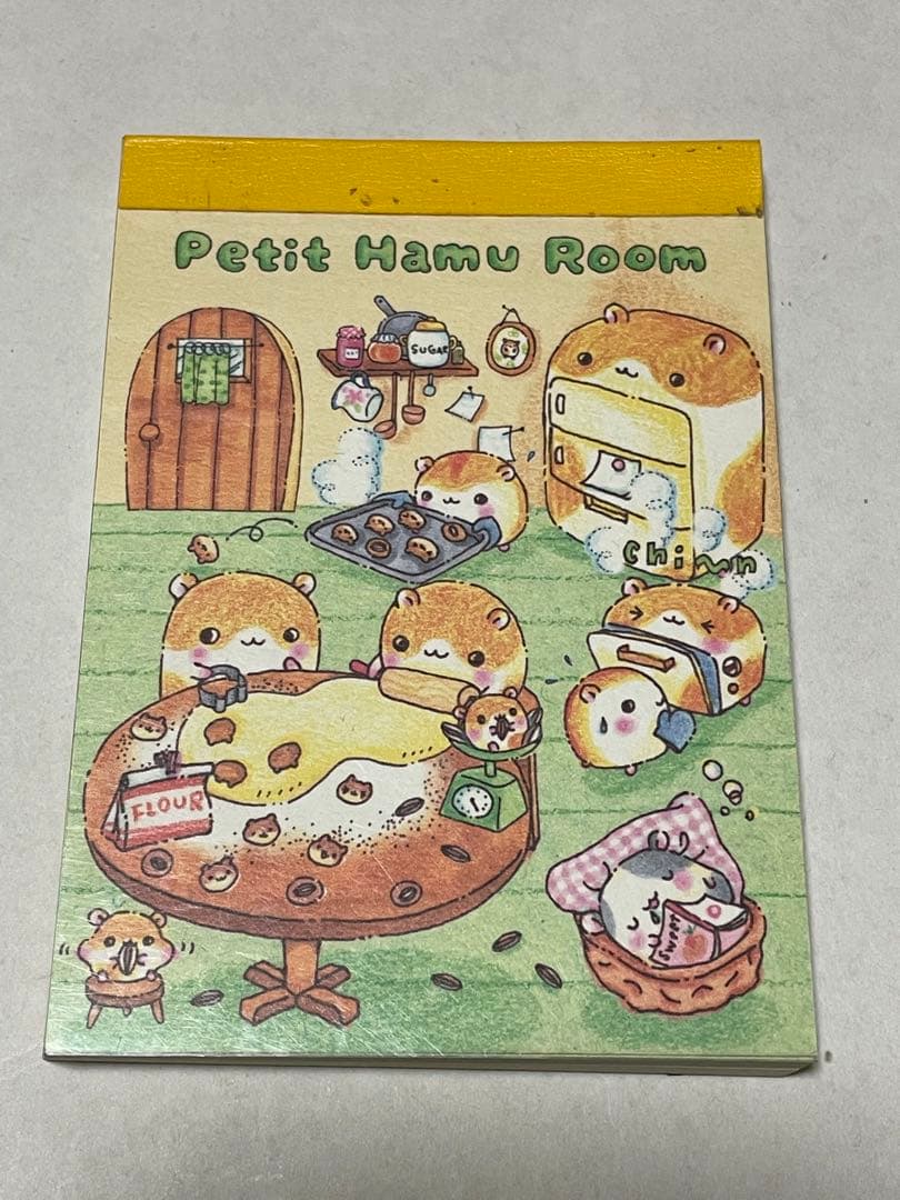 ハムスター ハムちゃん チビメモパッド チビメモ 平成レトロ