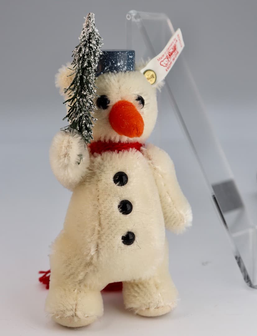 コレクション Steiff 1999 CHRISTMAS-TREE MAN WHITE