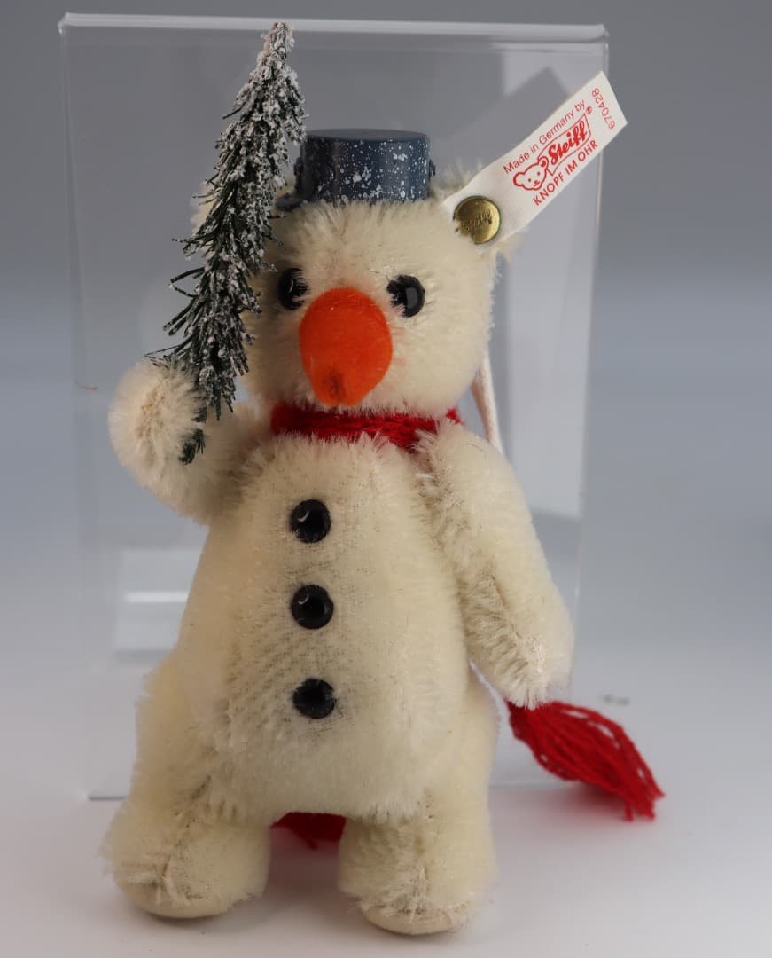 コレクション Steiff 1999 CHRISTMAS-TREE MAN WHITE