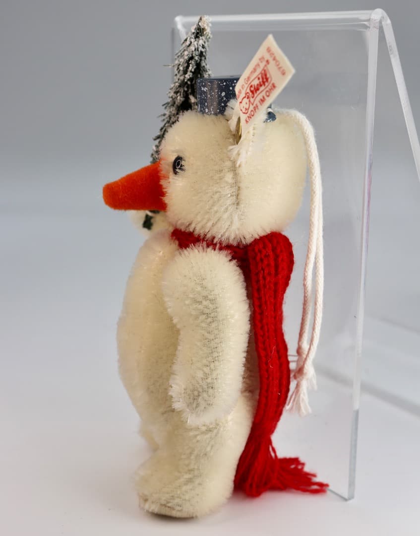 コレクション Steiff 1999 CHRISTMAS-TREE MAN WHITE