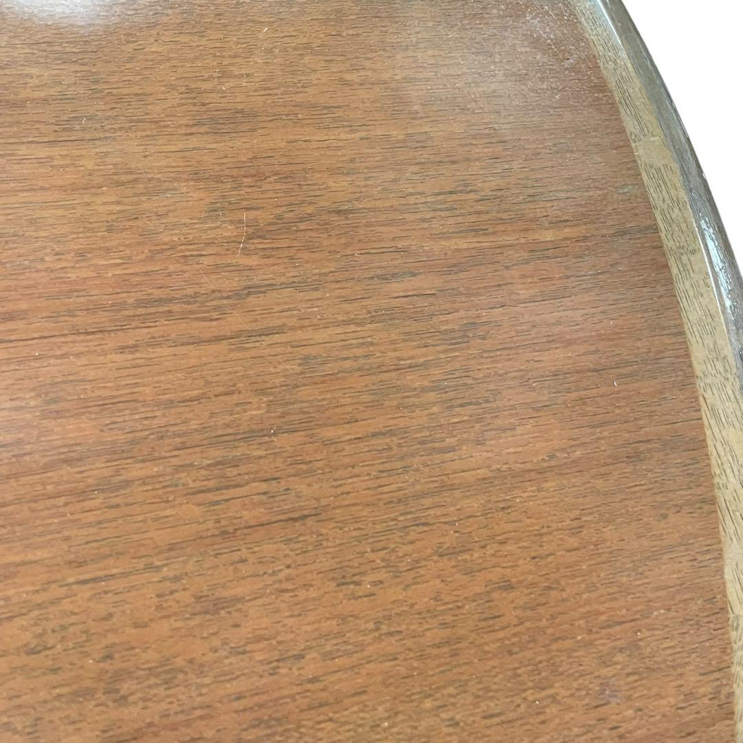 HR221 【希少ビンテージ】maruni 美しい螺旋柱　カービング　テーブル