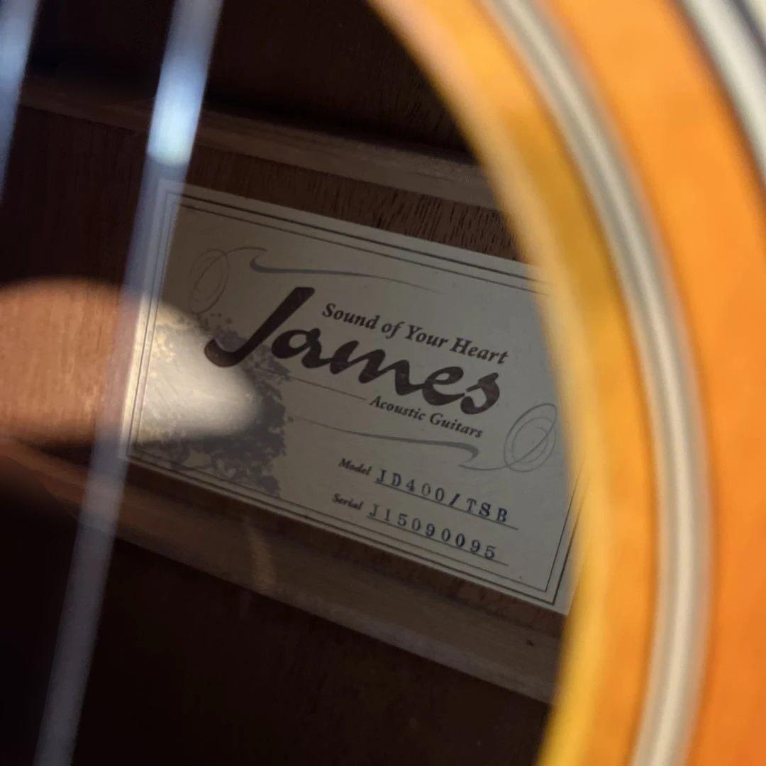 James アコースティックギター JD400/TSB