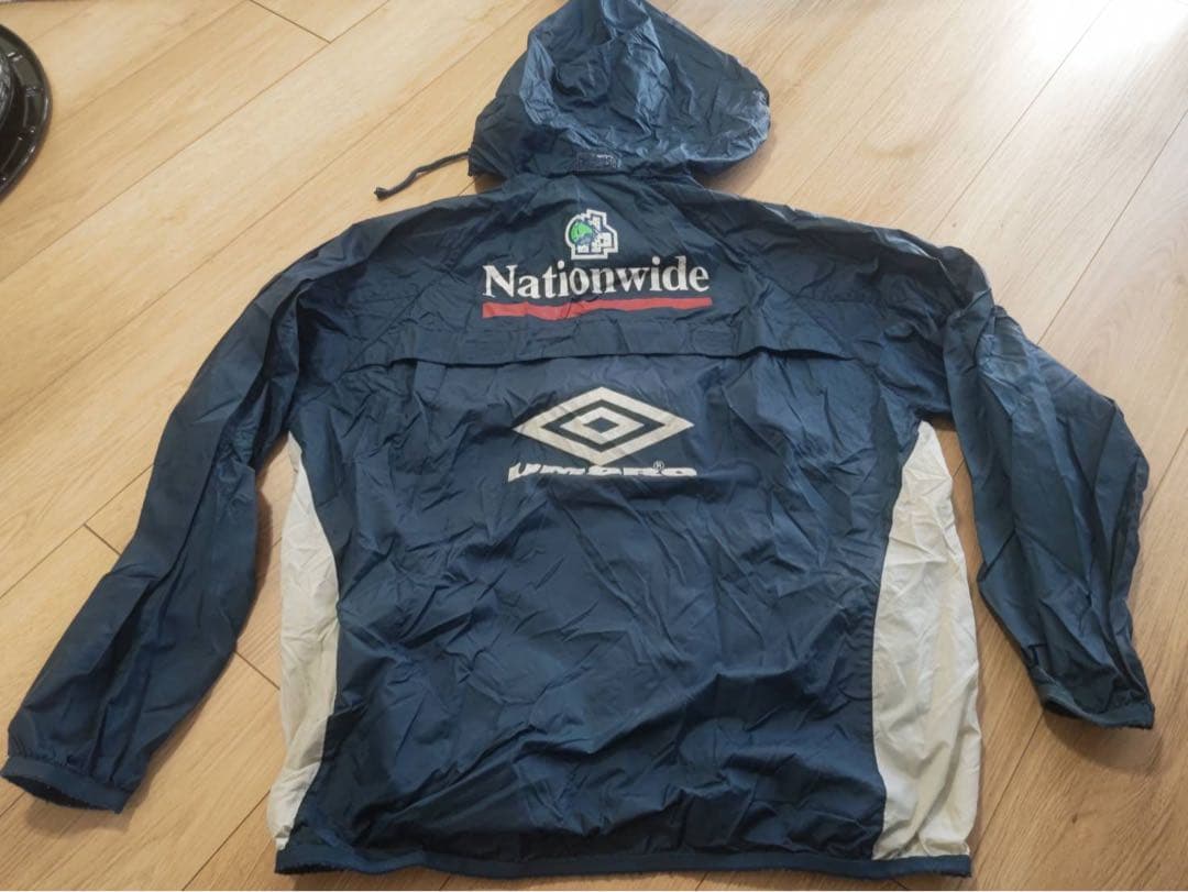 希少！当時物！イングランド代表 アンブロ ナイロンジャケット