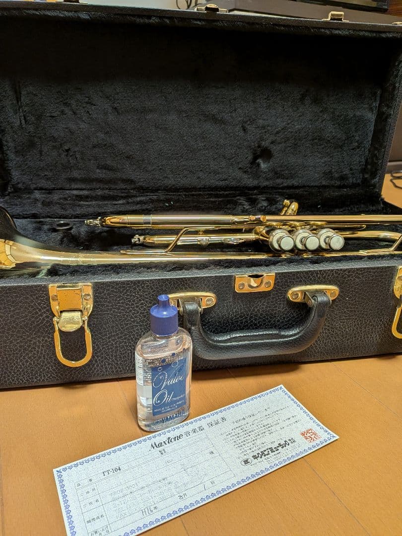 MAXTONE TT-104 トランペット マックストーン ハードケース付 中古