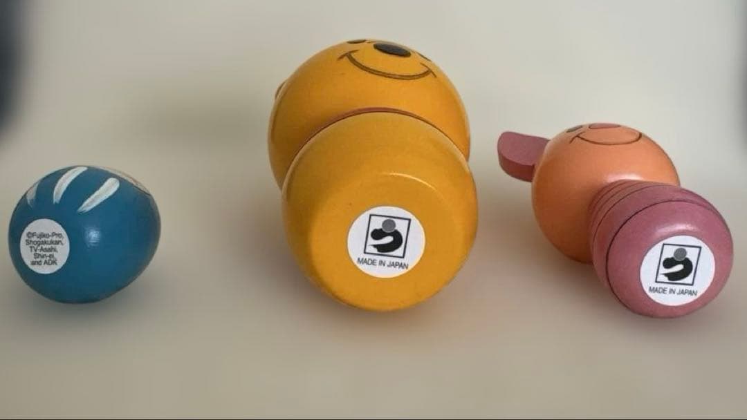 卯三郎こけし プーさん ピグレット ドラえもん