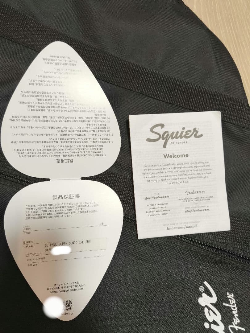 ギター Squier Paranormal Super-Sonic