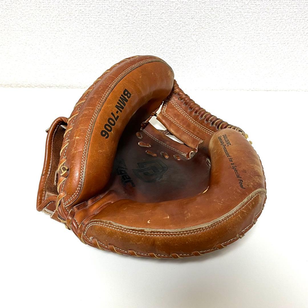 美津和タイガー 硬式用 キャッチャーミット レザー