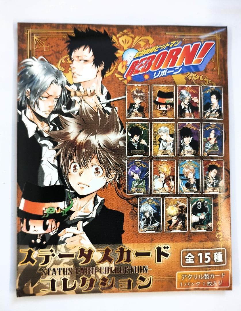 家庭教師ヒットマンREBORN！　ステータスカードコレクション未開封15個