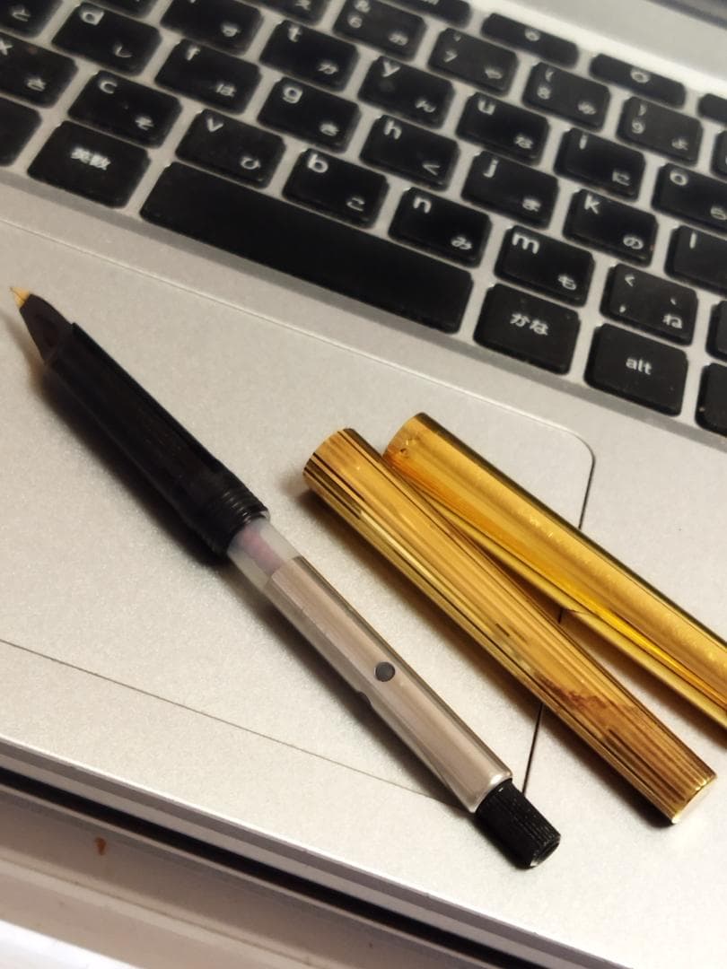 デュポン S.T.DuPont 万年筆 　925　ペン先 18ct ゴールド
