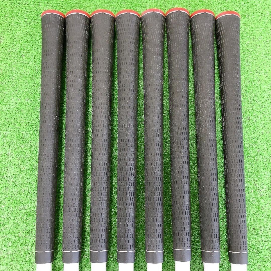 チ85★テーラーメイド R9 MAX 8本アイアンセット S 純正 Motore