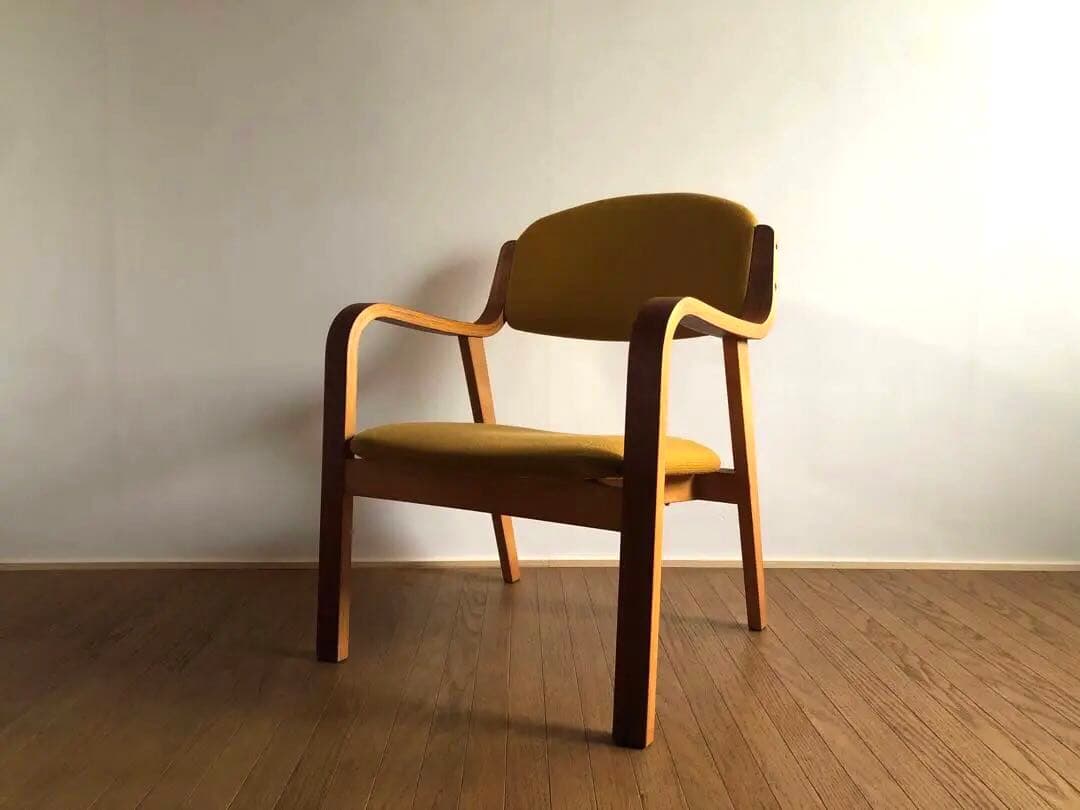 天童木工 ヴィンテージ イージーチェア ② 当時物 ラウンジチェア 坂倉準三