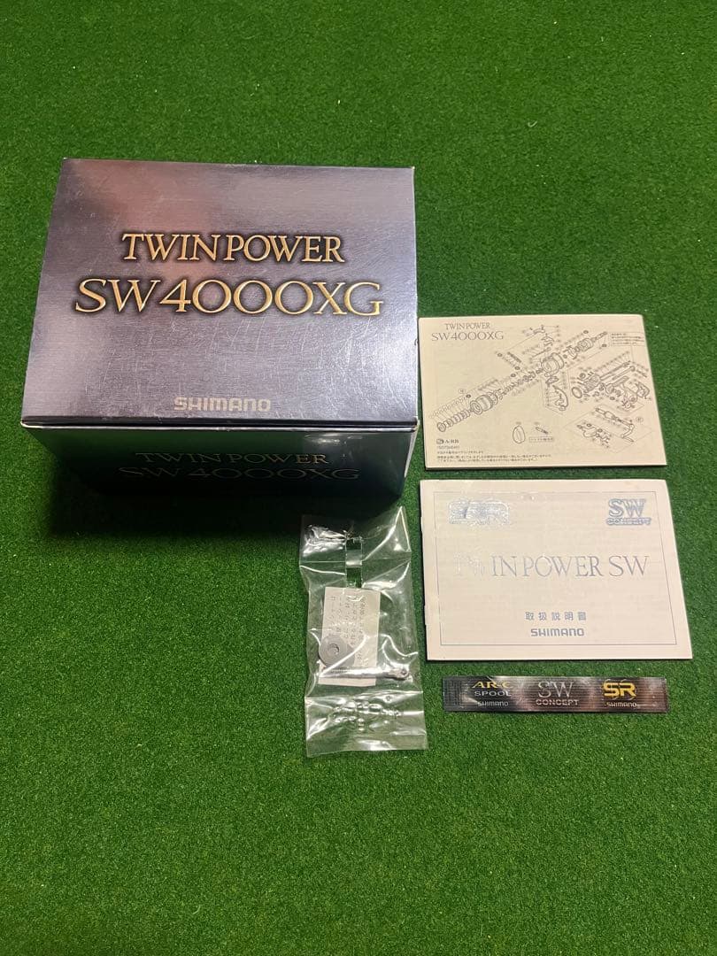 SHIMANO TWIN POWER SW4000XG スピニングリール　夢屋付
