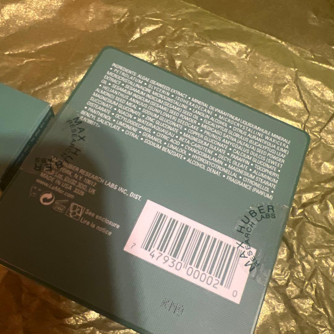 ②クレームドゥラメール30ml＋7ml