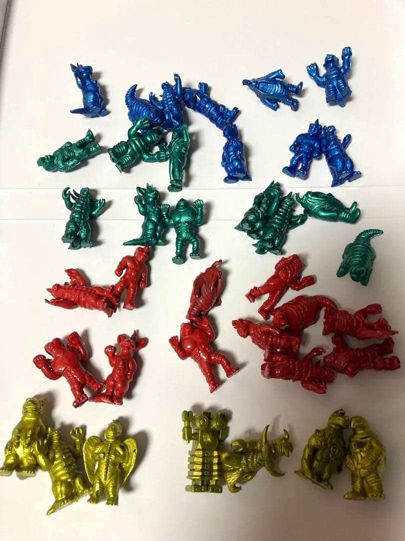 当時物ウルトラマン 怪獣 マグネット消しゴム 38個 セアーズ ビルガモ エレキ