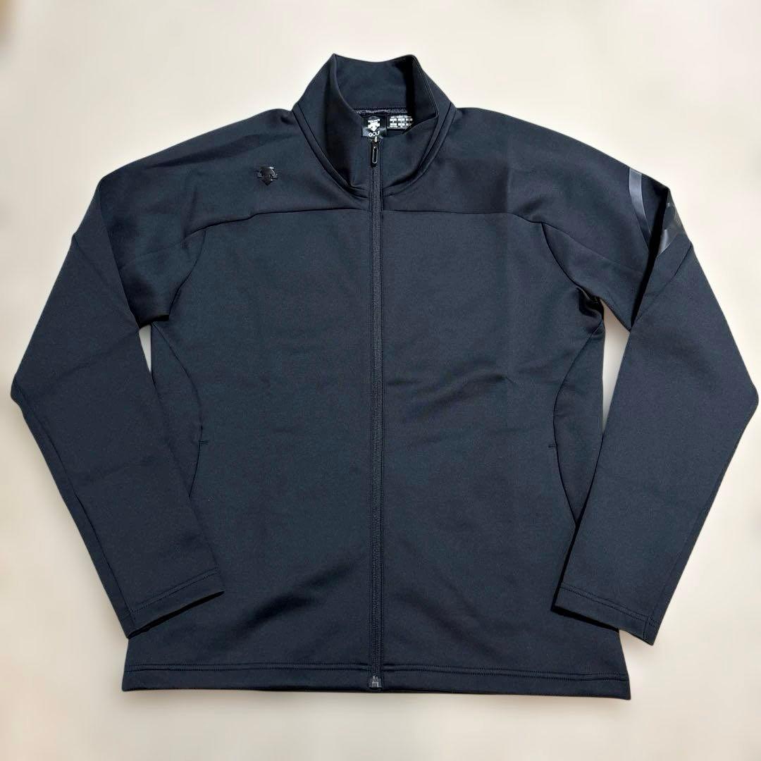 新品デサントゴルフ ラバープリント ジャージジャケット