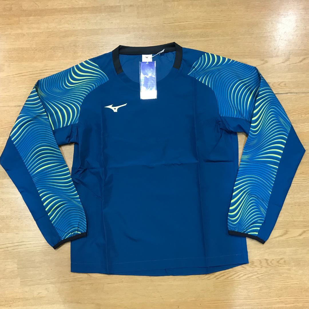 MIZUNOプロシリーズ サッカーピステ上下組 Ｄエメラルド Ｍサイズ 値引不可