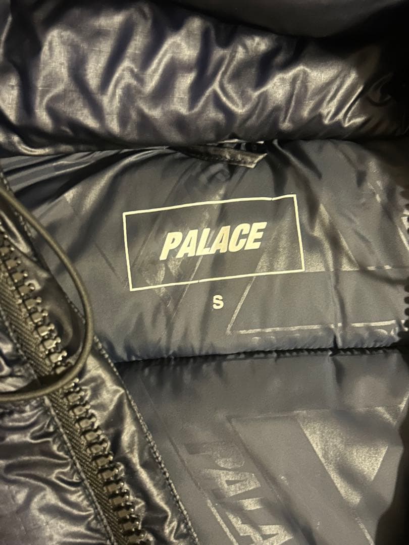 PALACE ネイビー ダウンジャケット S