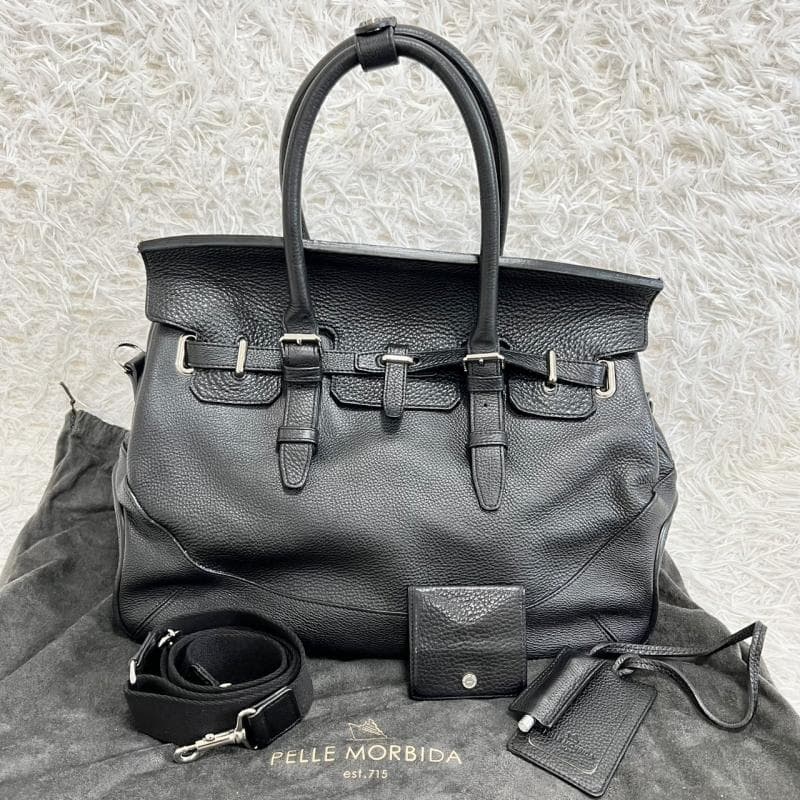 美品 PELLE MORBIDA ビジネスバッグ メイデンヴォヤージュ