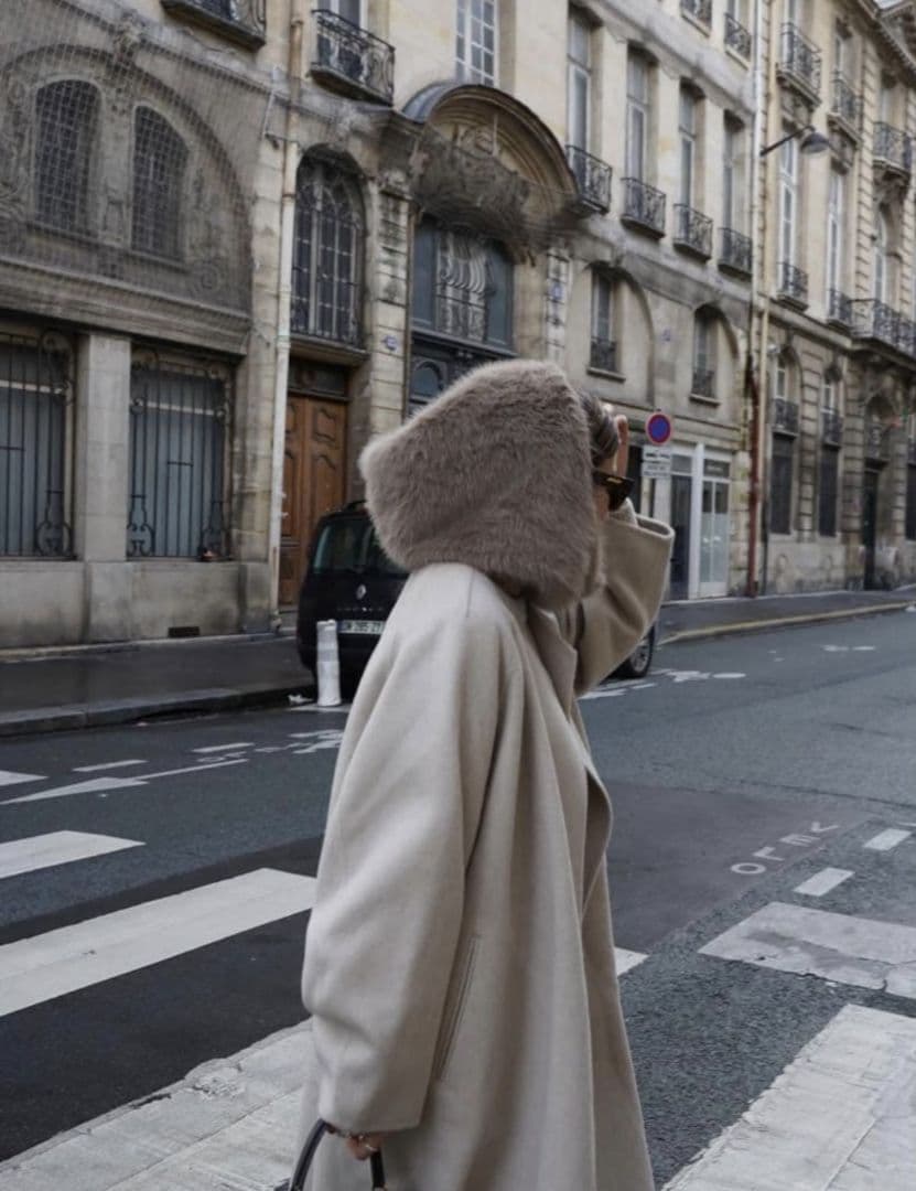 CELERI セルリ FUR BALACLAVA ドゥーズィエムクラス ベージュ