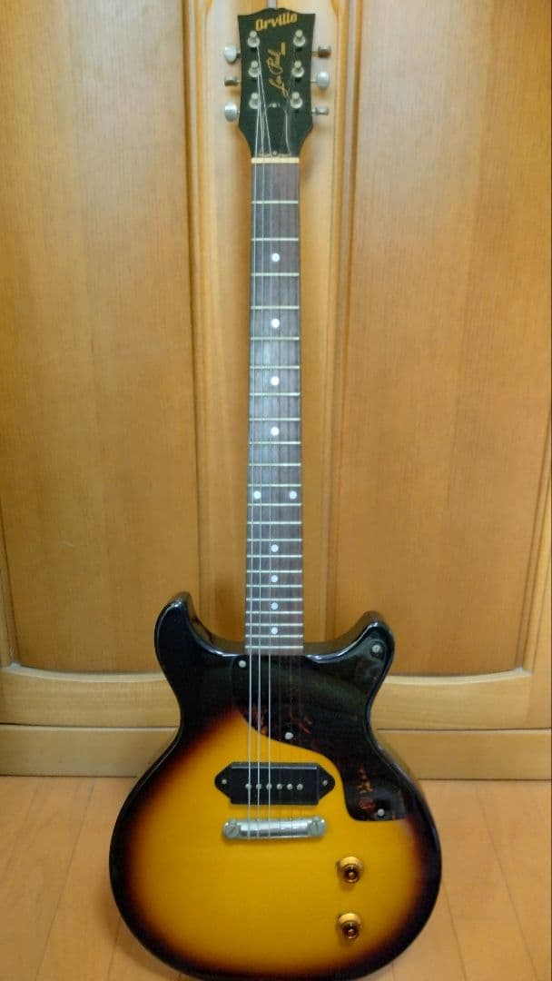 Orville レスポールジュニアダブルカッタウェイ サンバースト