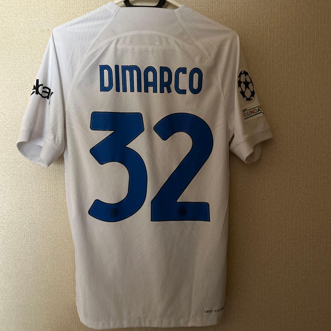 インテル 23-24 ディマルコ オーセンティックアウェイユニフォーム CL