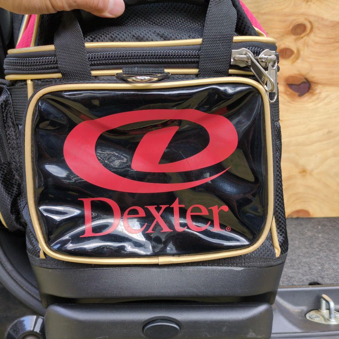 《オマケ有り》Dexter ボウリング用２個入バッグ ホイール付き