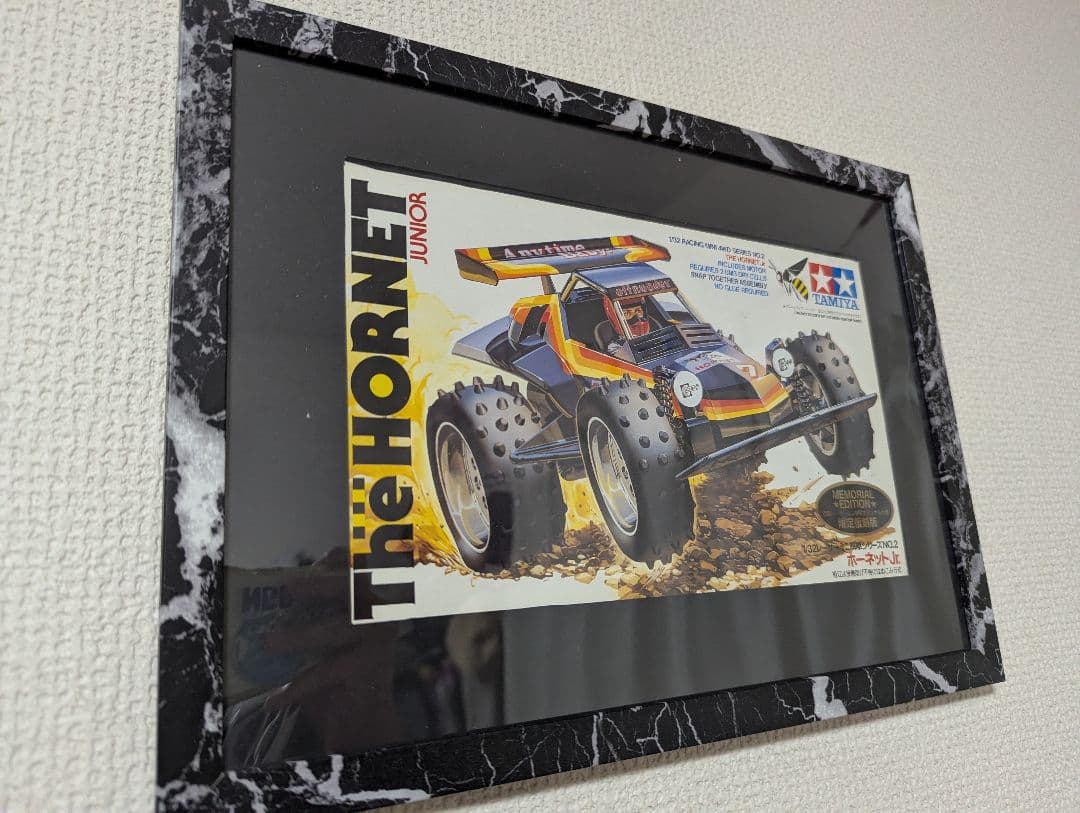 【ホーネット＆グラスホッパー3点セット】ミニ四駆(ホーネットポスターフレーム付)