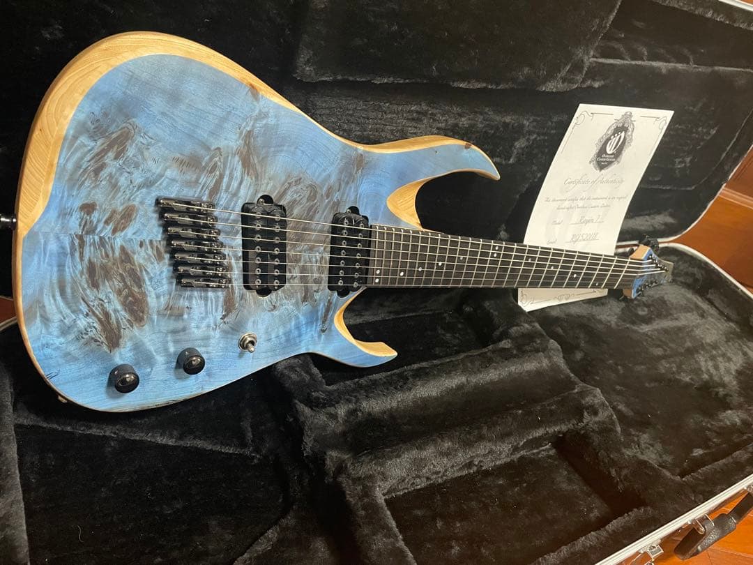 OVERLOAD Custom Guitars RAIJIN 7弦