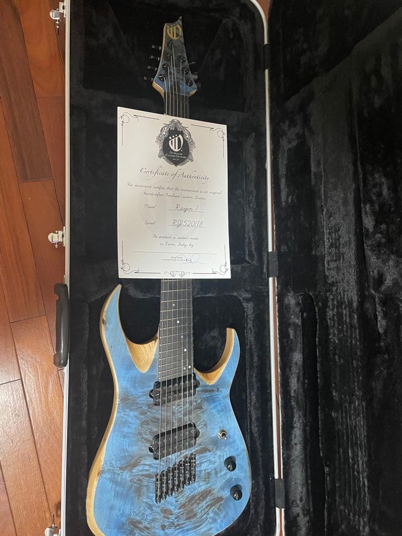 OVERLOAD Custom Guitars RAIJIN 7弦
