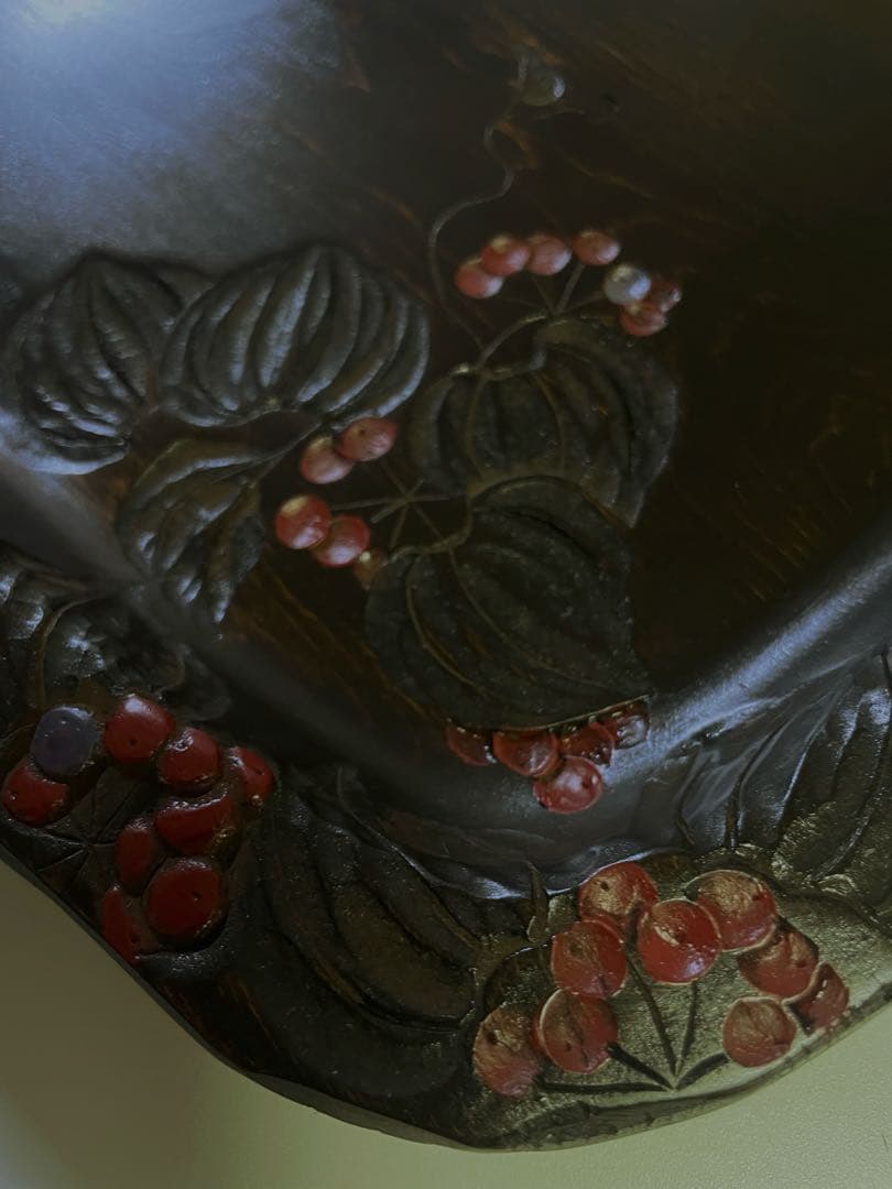 草木彫 川添日記 《自然皿》② 百年うつわ 神様からのプレゼント