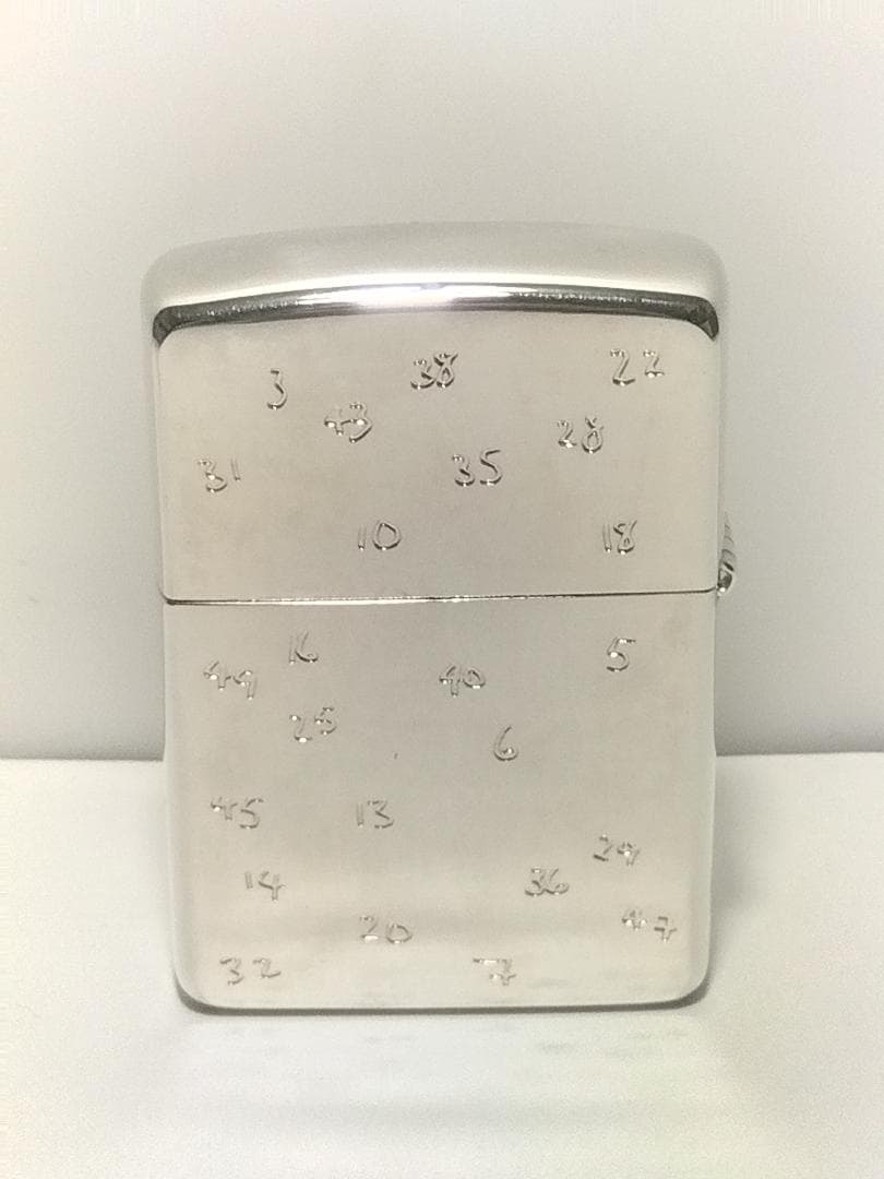 ZIPPO　ジッポー　「ポール・スミス」ブランド　　　　未使用　両面加工　高級品