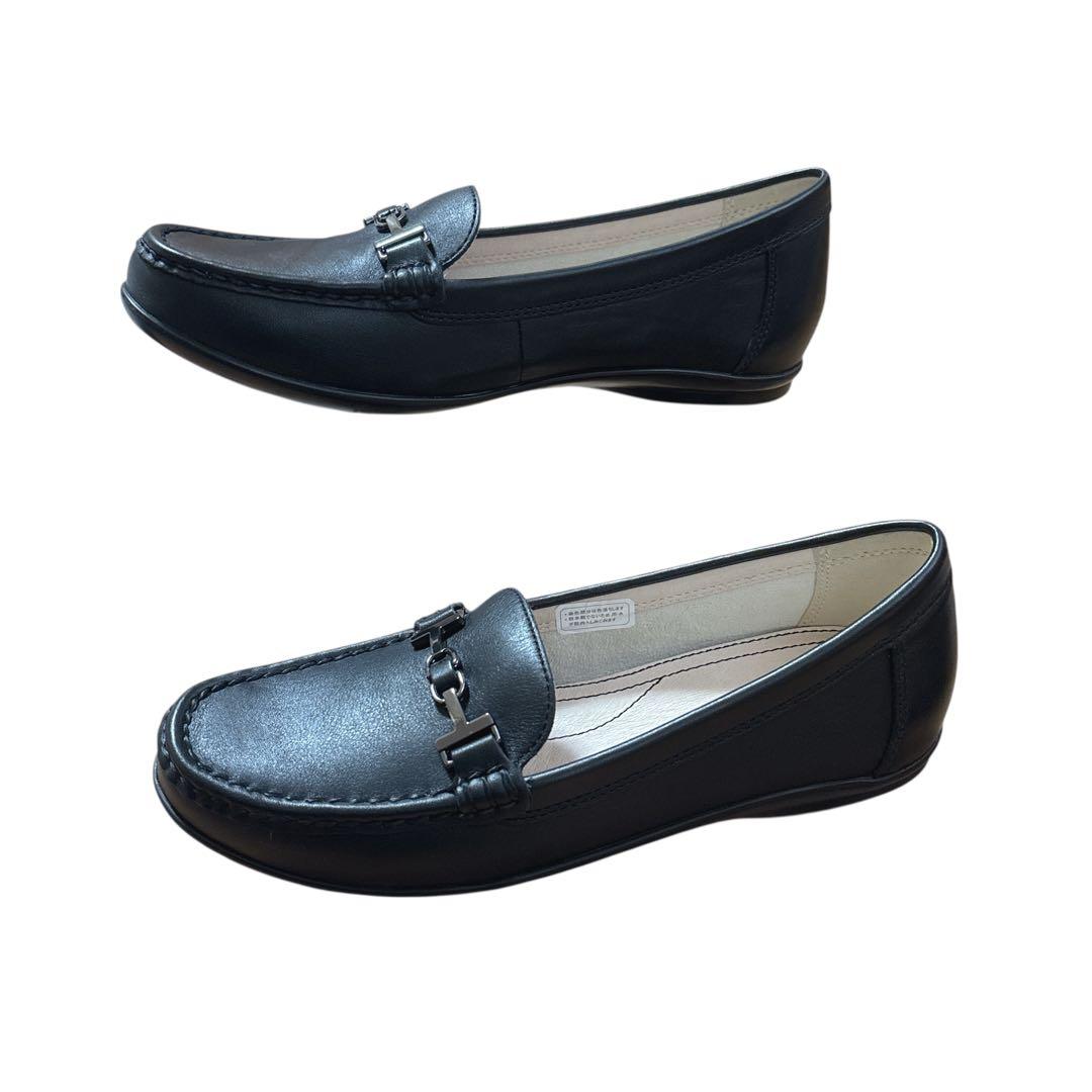 ほぼ新品✨ リーガル モカシン ビットローファー 23.5㌢ ブラック