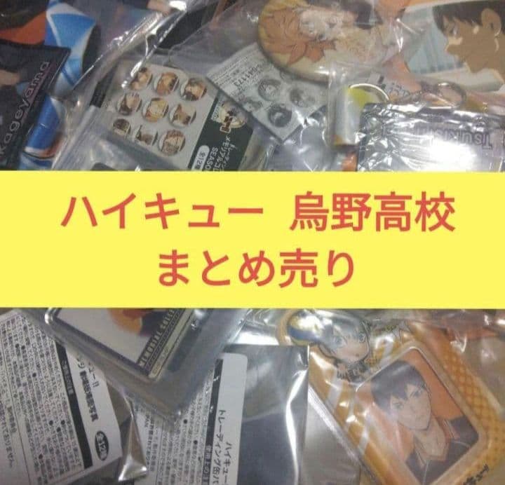 ハイキュー 烏野 影山 日向 月島 西谷 菅原 ステッカー ファイル 缶バ 特典