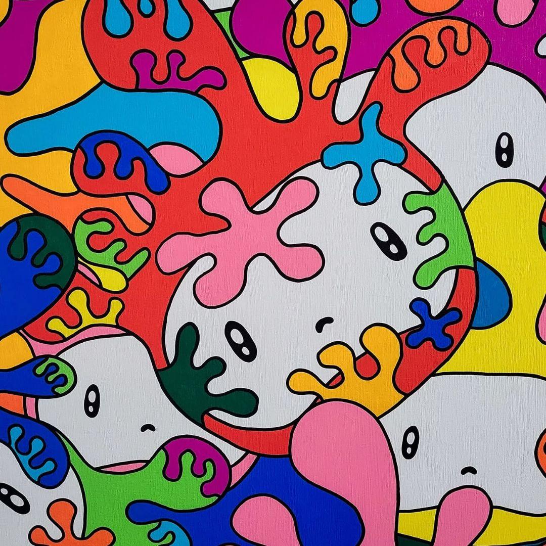 ★鈴木哲也★F100(1620×1300mm)アクリル原画★送料無料#0094