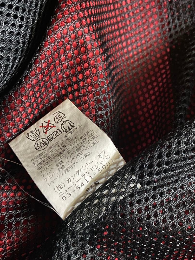 カンタベリー 日本代表 ウォームアップウェア 赤/黒