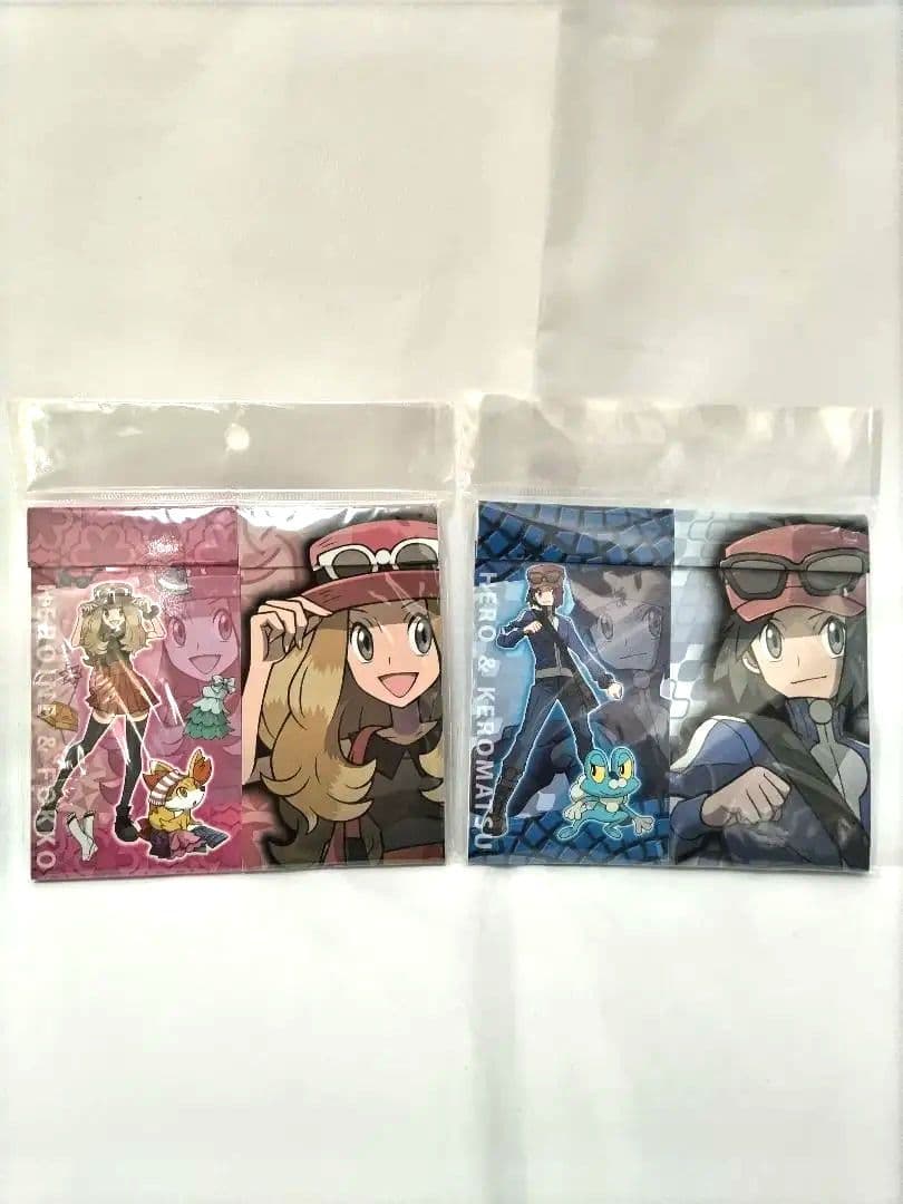 ポケモンセンター 限定 ポケモンXY セレナ カルム 主人公 メモ帳 セット