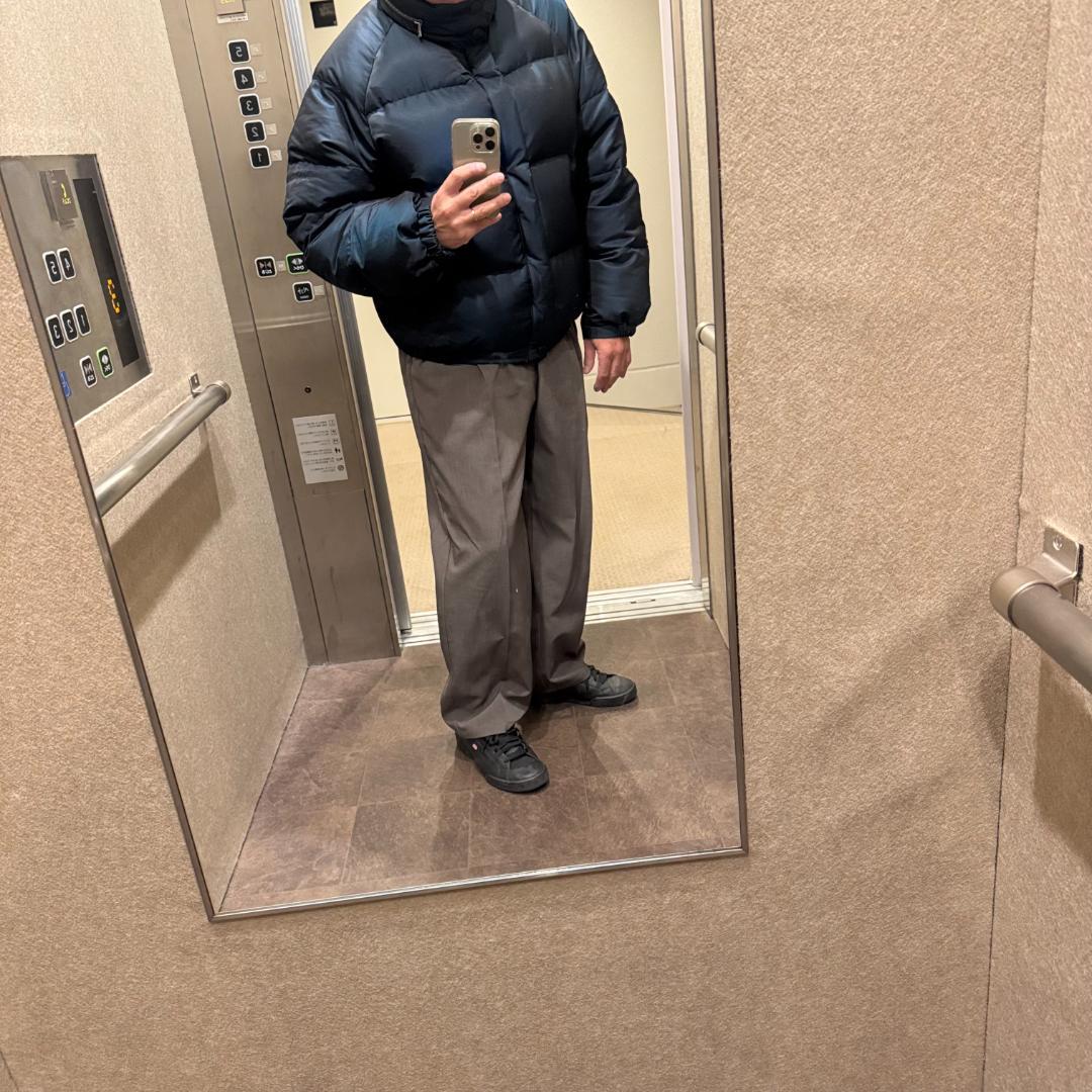 NAUTICA 90s 超肉厚 リバーシブル ダウンジャケット