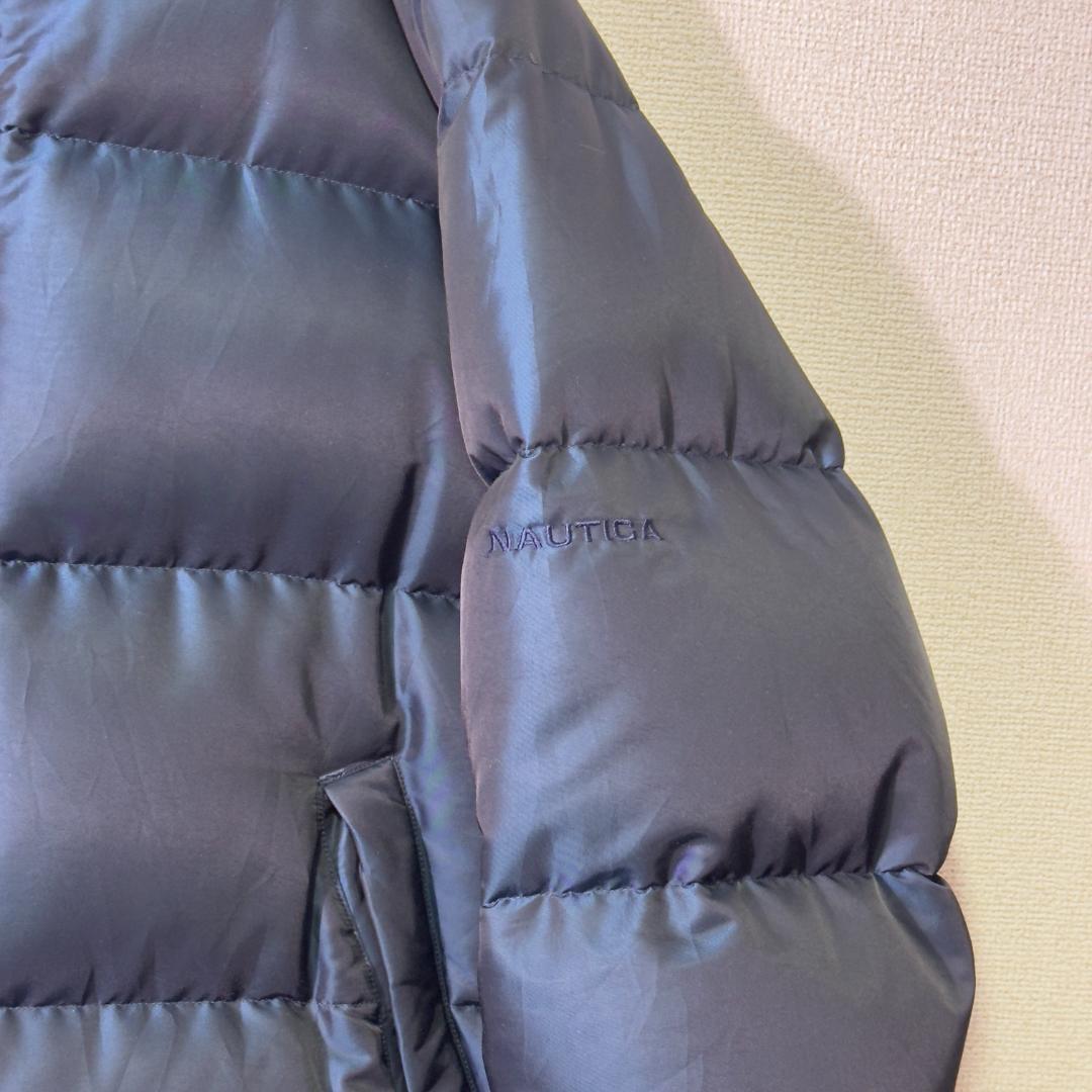 NAUTICA 90s 超肉厚 リバーシブル ダウンジャケット