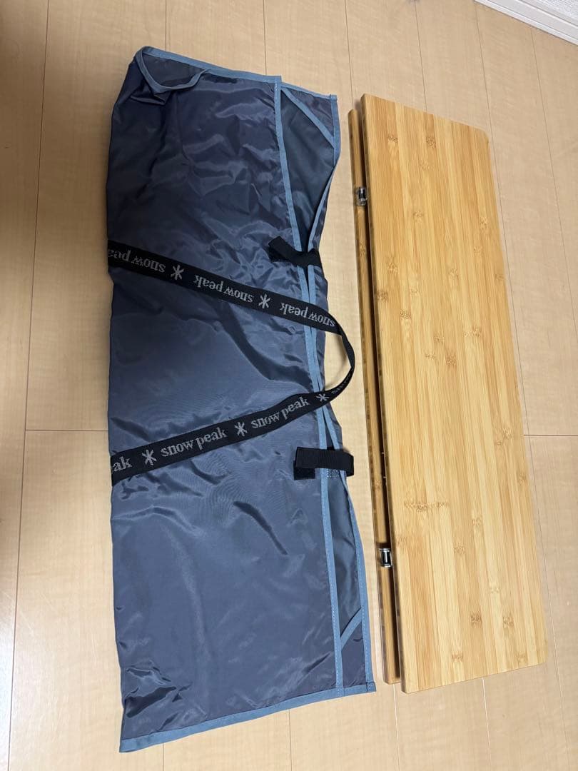  peak ワンアクションローテーブル竹