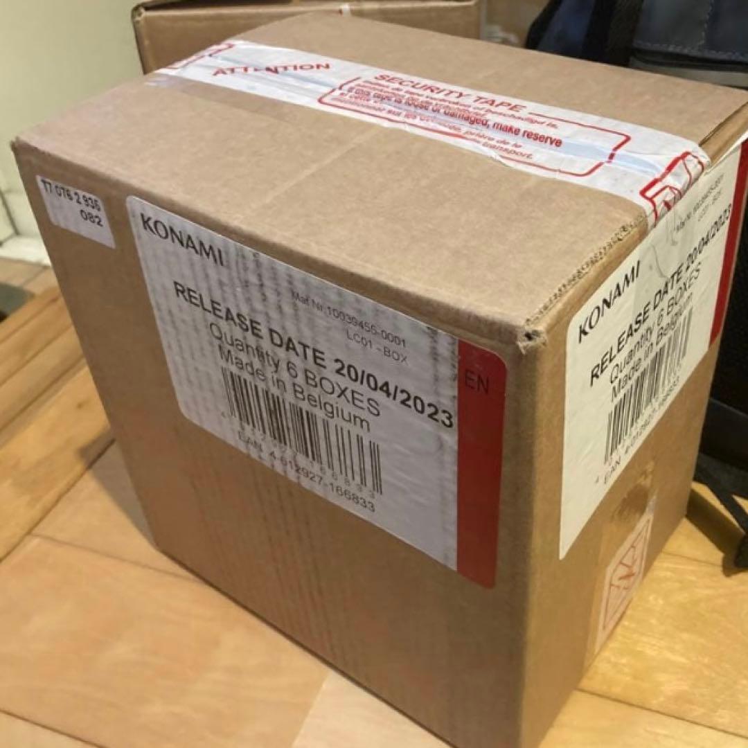 【EU版】遊戯王 レジェンダリーコレクション 25th カートン 未開封 6箱