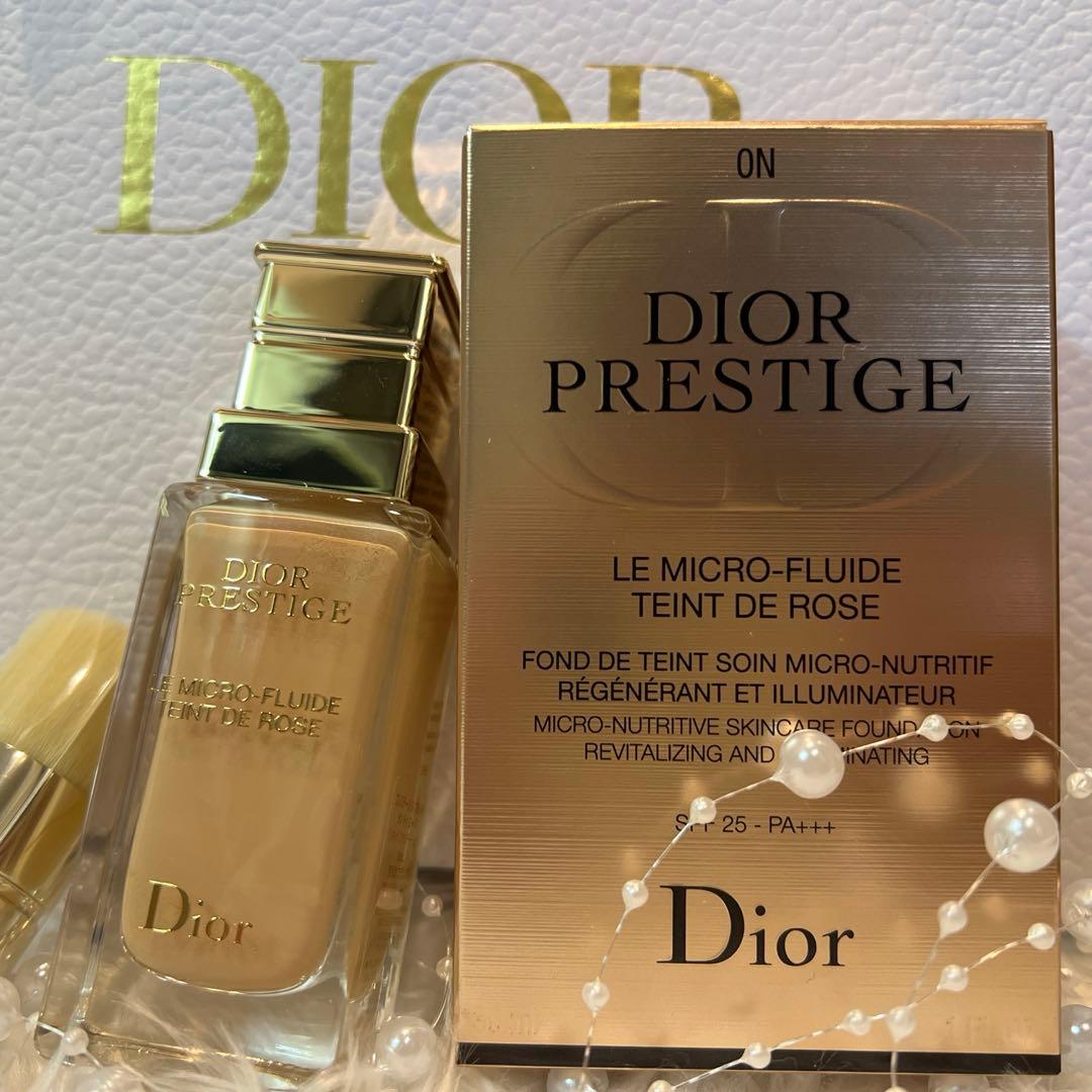 新品未使用Diorプレステージ ル フルイド タン ドゥ ローズSPF25 ON