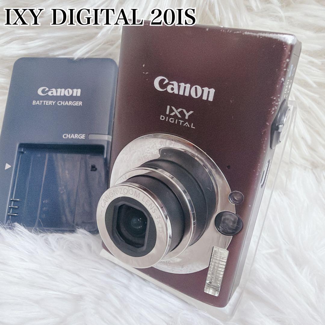 Canon IXY DIGITAL 20IS ブラウン チョコレート
