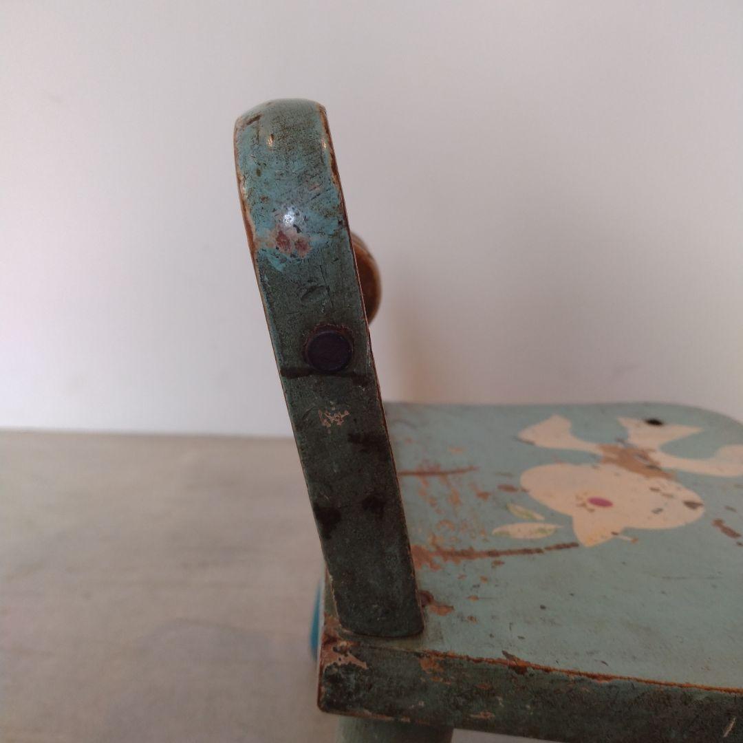 アンティーク 木製 子供用椅子