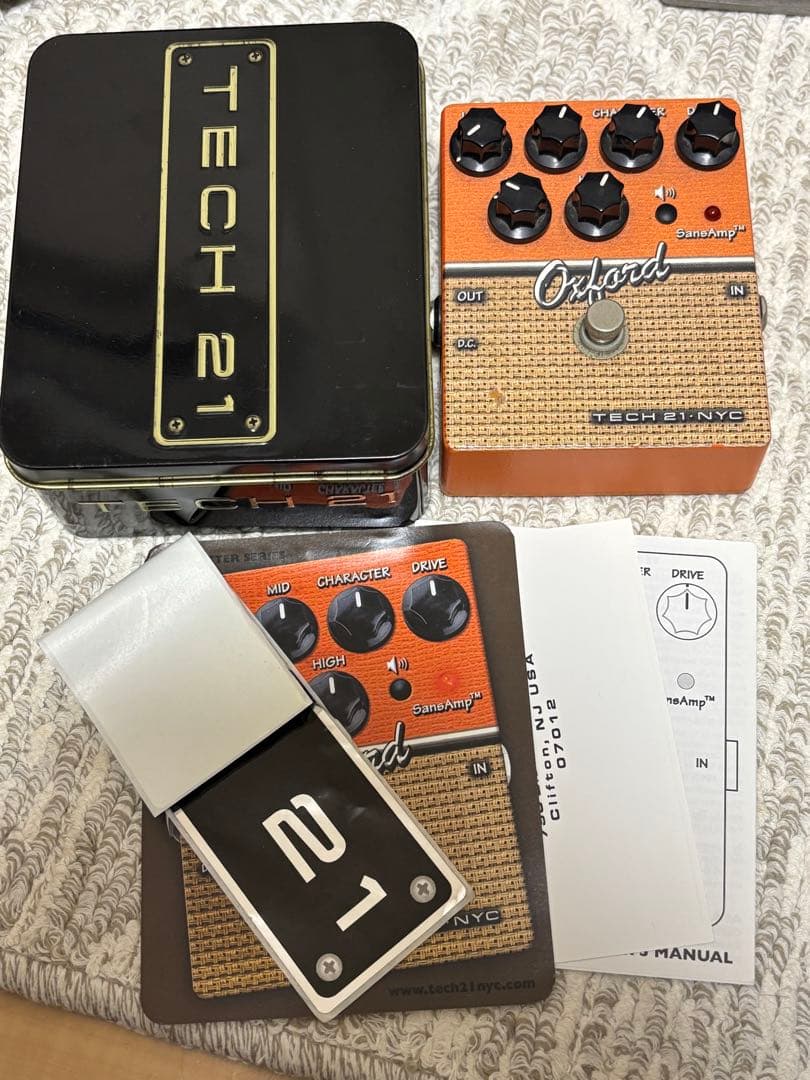 TECH 21 Oxford エフェクター ORANGEシュミレータープリアンプ