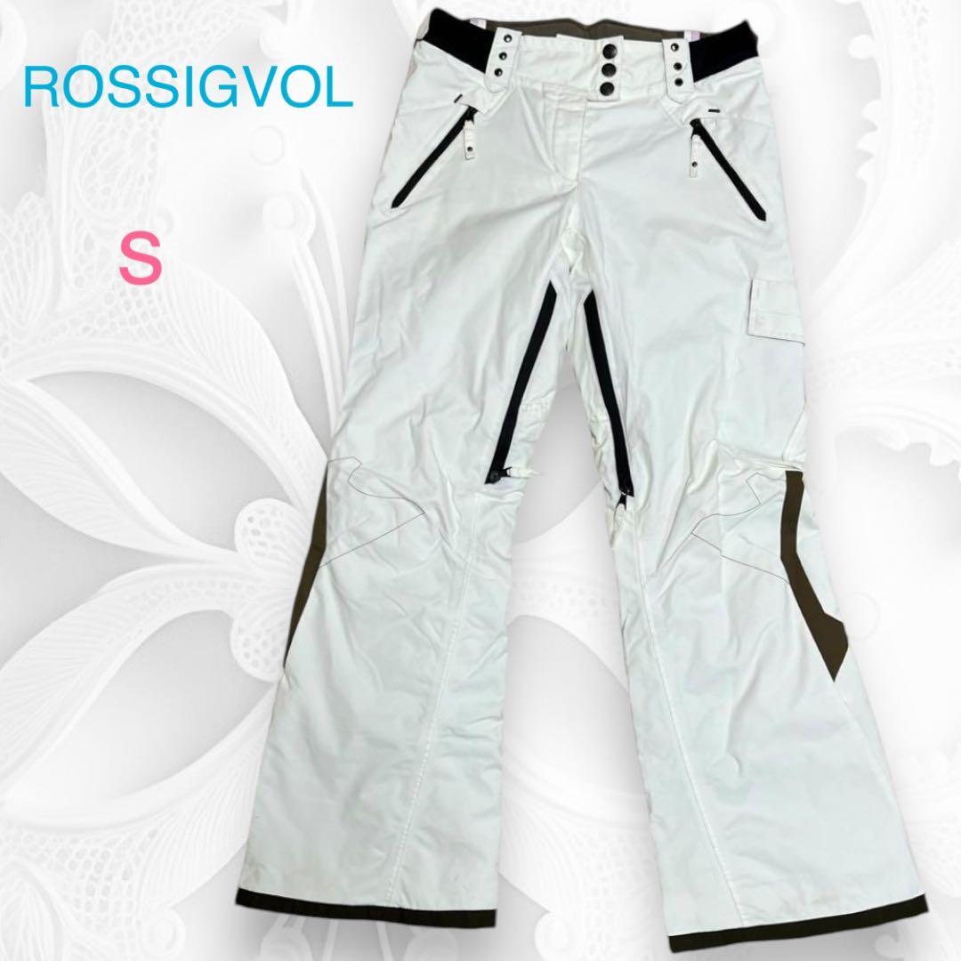 ROSSIGVOLロシニョール　スキーウェアパンツ　ロゴ　多機能　雪山