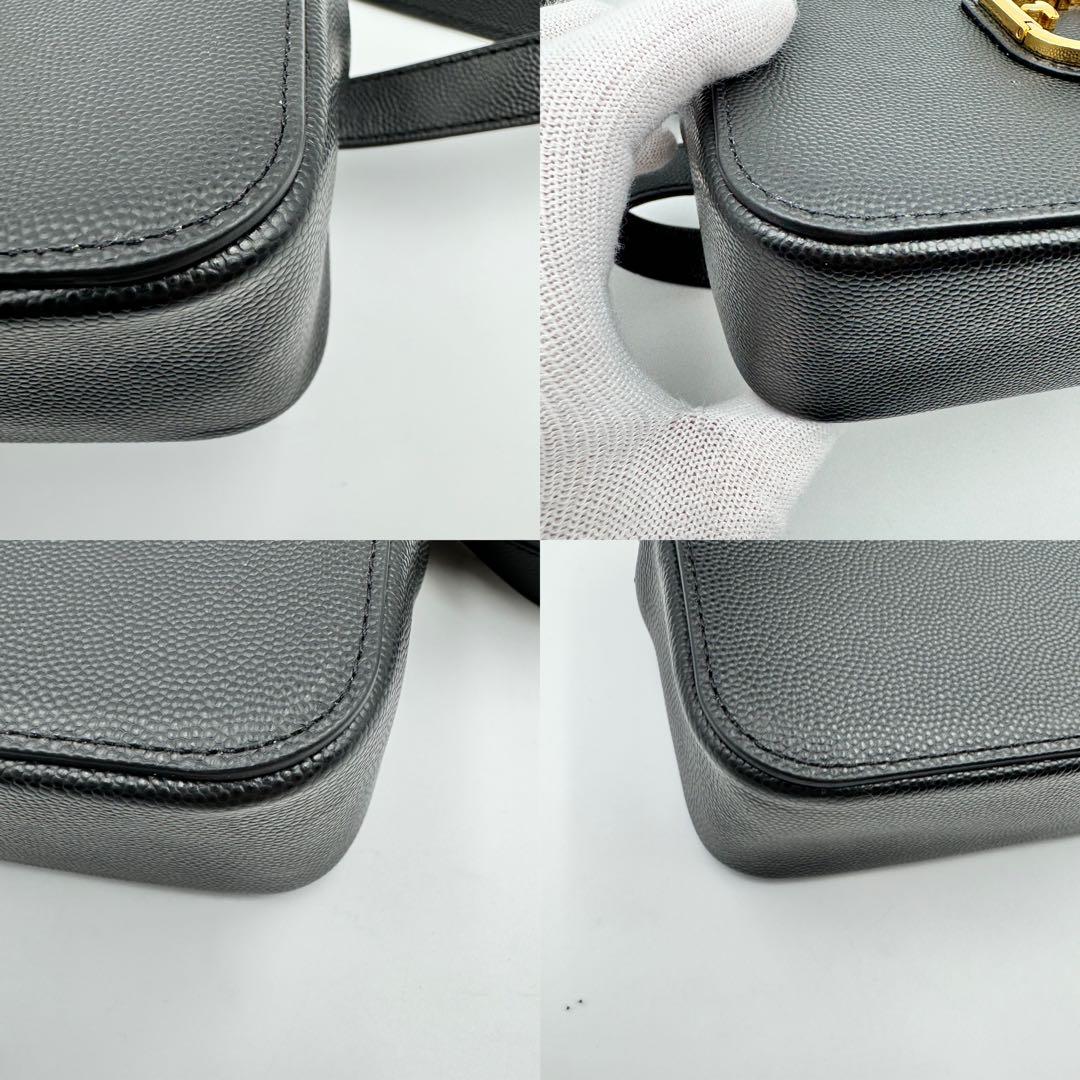 未使用品✨FURLA ウエストバッグ　ブラック　レザー