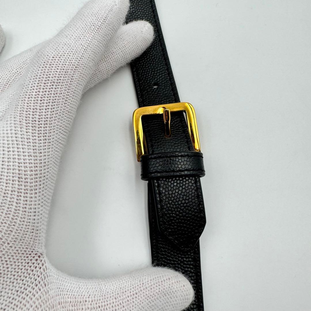 未使用品✨FURLA ウエストバッグ　ブラック　レザー